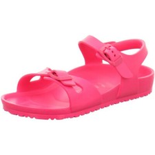 Birkenstock Rio EVA Beetroot Purple Beach Summer Waterproof Sandals Ankle Strap