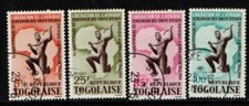 Togo 1964 1st Anniversary of African Heads of State Conference SG377-80 Used CTO