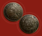 Indian head penny 1864