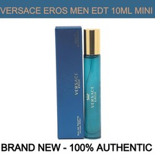 Versace Eros Eau de Toilette Travel Spray 0.3 oz / 10ml - New Condition