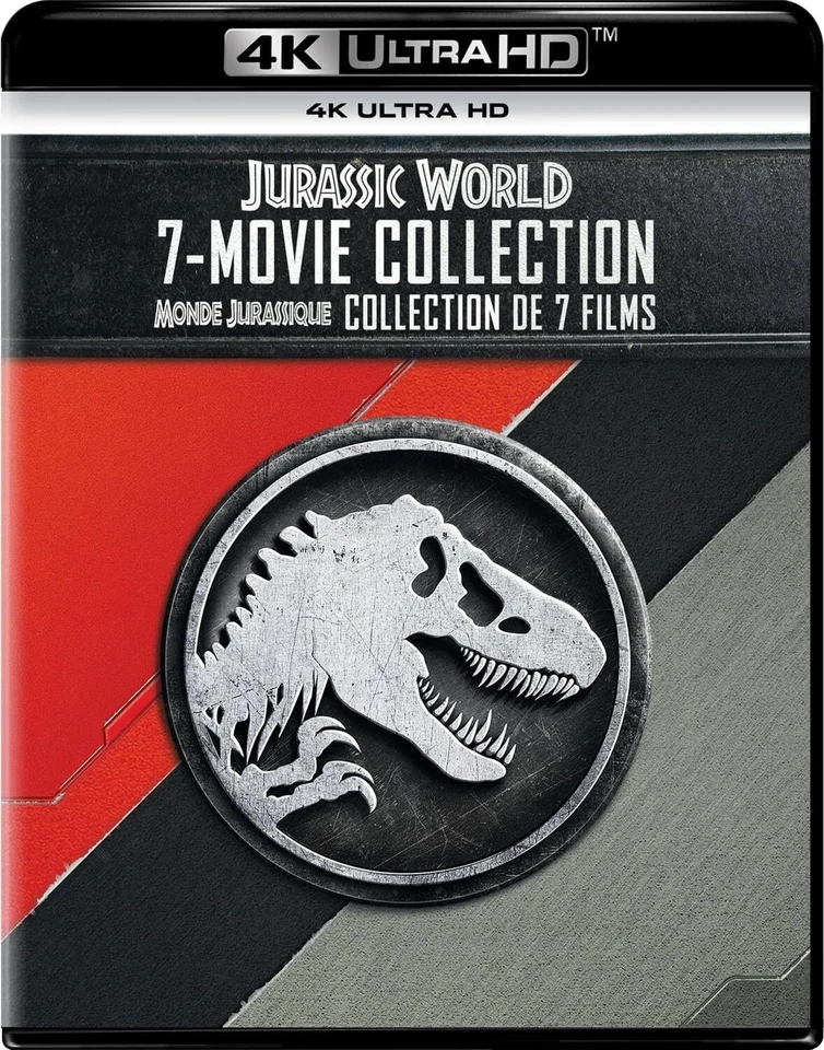 Jurassic World: 7-Movie Collection - 4K Ultra HD - Bilingual - Ships in Box - Imagem 3 de 4