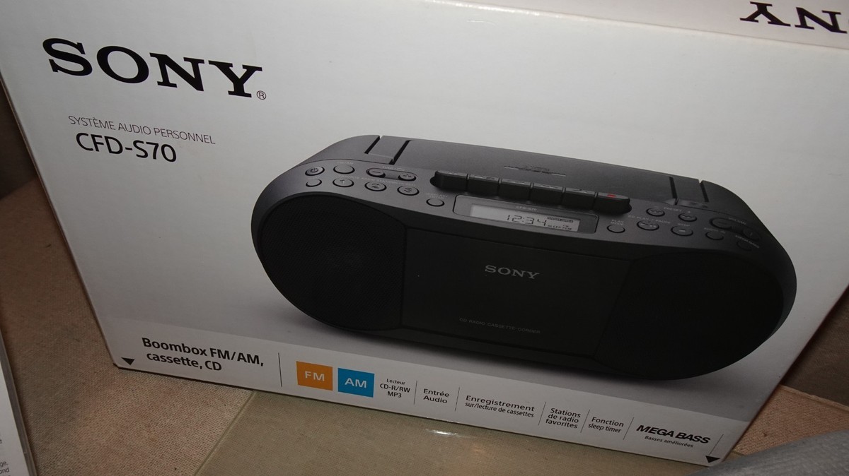 Sony CFD-510 Boombox Mega Bass Portable Radio/CD/ Cassette Parts