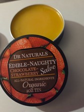 Edible-Naughty-Salve Strawberry-Chocolate Balm Made in USA