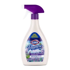 Clorox Fraganzia Lavender Eucalyptus Multi Use Fabric Refresher Spray 22 Fl Oz