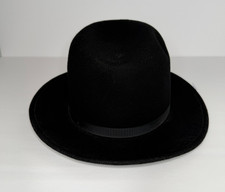 Country Gentleman 100% Wool Felt Fedora Hat – Water Repellent – Made in USA –Bk