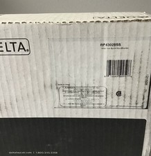 Delta RP43028SS 6-5/8" Non Diverter Wall Mounted Tub Spout, Stainless