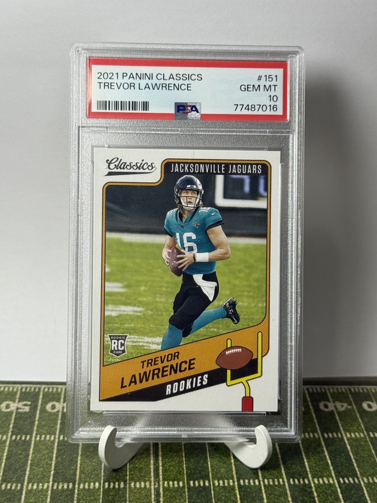 Trevor Lawrence Panini Classics #151 Base