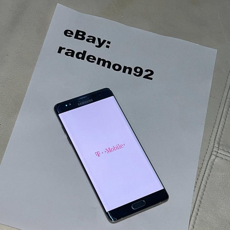 Samsung Galaxy Note 7 (SM-N930F, SM-N930A) Coral Blue, Collector's Item! RARE! - Bild 4 von 4