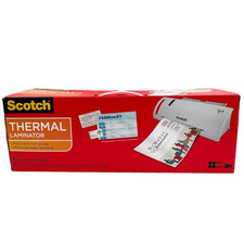Scotch TL902 Thermal Laminator with 2 Letter-Size Laminating Pouches