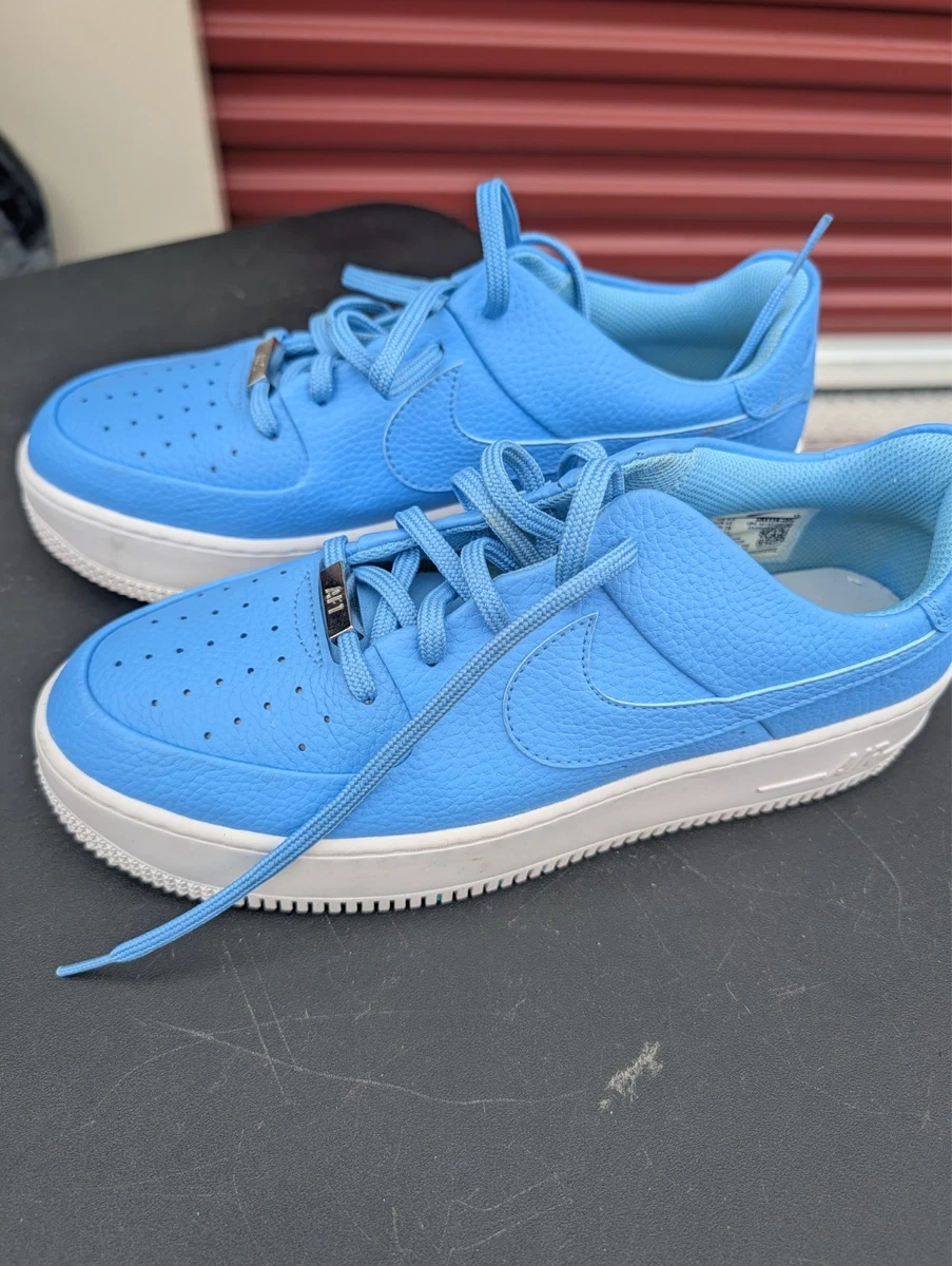 Nike Air Force 1 Sage Low University Blue W for sale | eBay