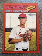 Joey Cantillo 2026 Topps Heritage #251 Red Border