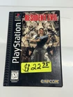 Resident Evil Long Box PS Playstation 1 Card, Insert & Sponge CIB Complete