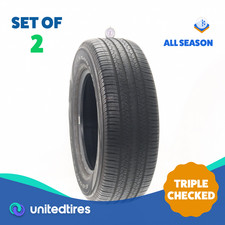 Set Of 2 Used 25565r18 Goodyear Assurance Cs Fuel Max 111t - 732 Set Of 2 Used 25565r18 Goodyear Assurance Cs Fuel Max 111t - 732