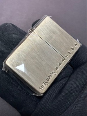 Zippo 1935 Replica Seven Stars Silver Etching One Sided Processing 