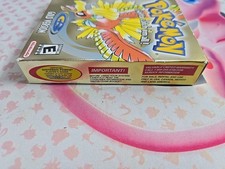 Pokemon Gold Version CIB (Game Boy Color) Authentic - New Save Battery