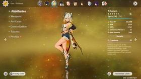 Genshin Impact AR 59 America - Raiden Shogun C3 - Kinich C2 - Nahida C1 - Lauma