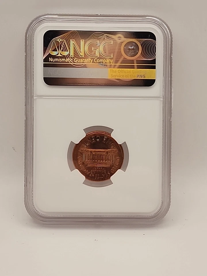 Lincoln 1999 1C Mint Error Uncirculated Offstruck NGC Verified - Image 3 of 4
