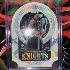 Will Clyburn Knights of the Round Table 2024-25 Panini Crown Royale Euroleague