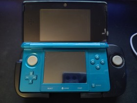 Nintendo 3DS USA SELLER With Charger TESTED WORKS PLUS Circle Pad Pro Attachment