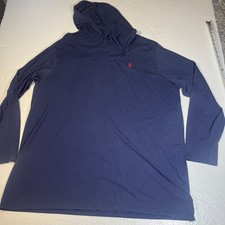 Polo Ralph Lauren Mens 3XLT Navy Blue Lightwe...