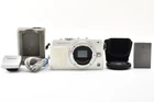 [Excellent] OLYMPUS PEN Lite E-PL6 16MP White Digital Camera w/Battery ,Charger