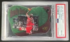 103346654 Michael Jordan 1997 Skybox E-X2001 #9GD Gravity Denied PSA 8