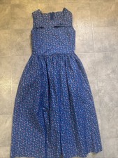Vintage Laura Ashley US Size 8 Floral Dress 80  s