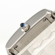 Authentic Cartier Tank Française SM W51008Q3 Stainless Steel Quartz #270-00... 4