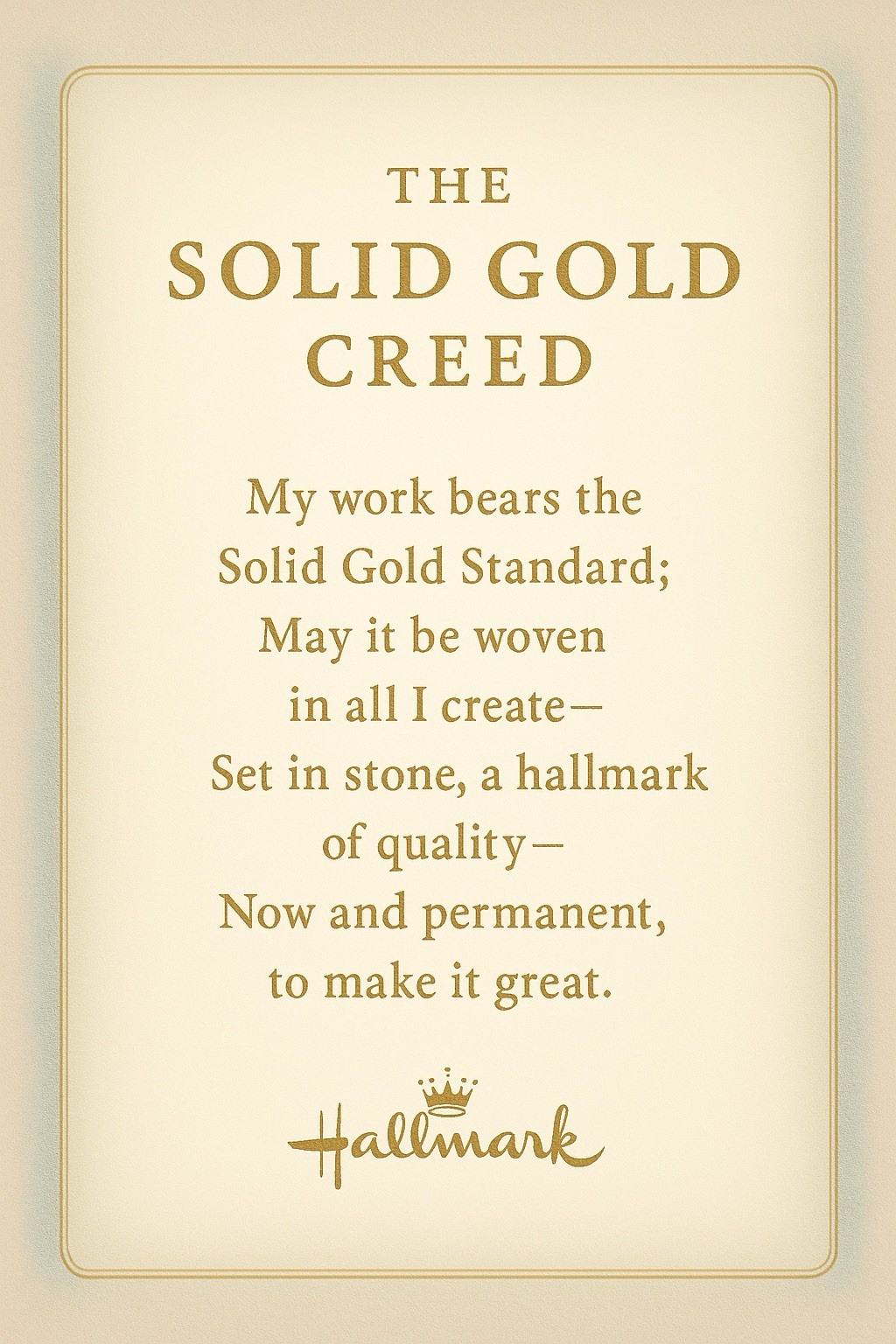 Hallmark Large Gift Bag with Tissue - Green Striped Pattern