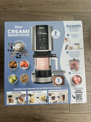 Ninja CREAMi 7-in-1 Ice Cream Maker (Model: NC301 P0)