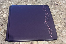 Creative Memories 12x12 PURPLE ALBUM With Flowers - NO Pages