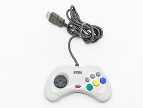 Sega Saturn White Console HST-3220 Boxed NTSC-J Japan Tested w/ Controller