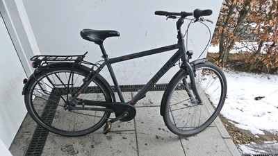28 Zoll Citybike Heeren+ dynamo und Gepäckträger 