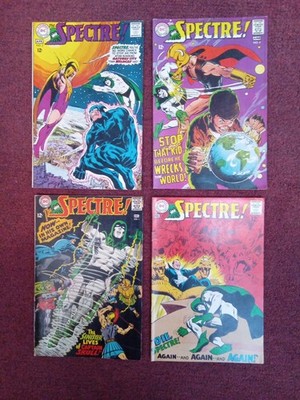 The Spectre #1, #2, #3, #4 DC Comics 1967