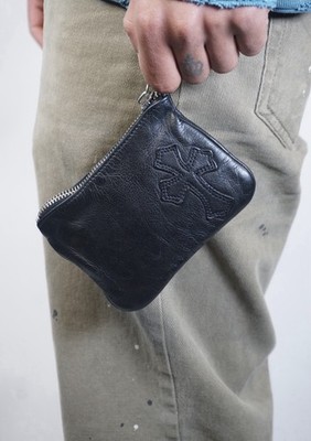 Chrome Hearts Cross Patch ZIP Wallet Brand New Super Rate