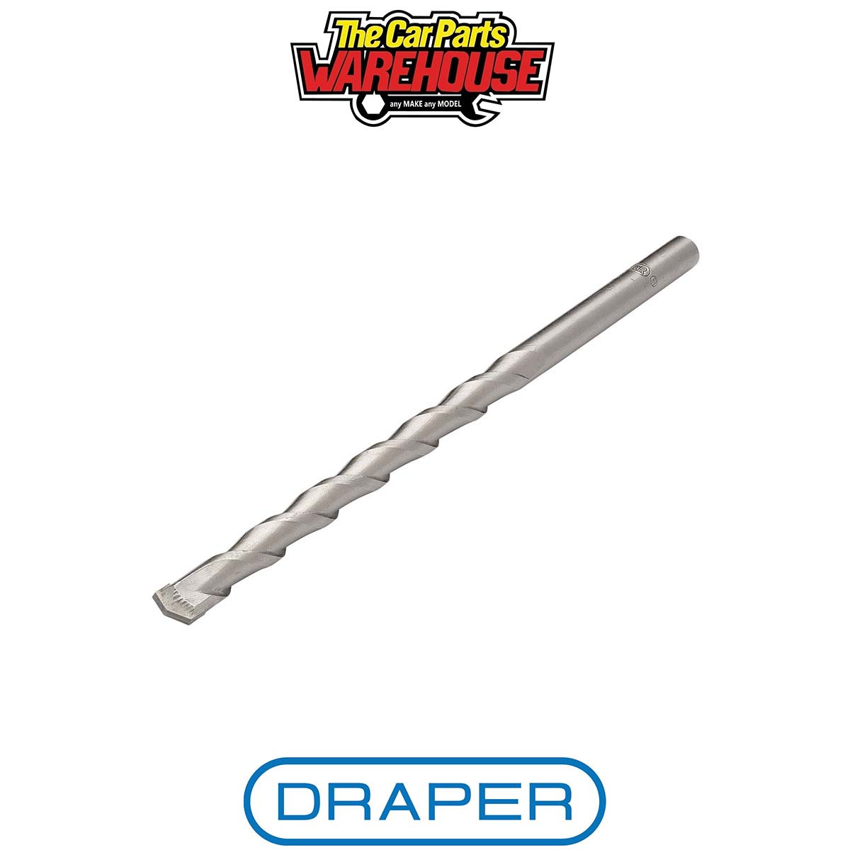 Draper TCT Masonry Drill Bit 8.0 x 150mm Heavy Duty Tungsten Carbide Tip 14243 - Image 4