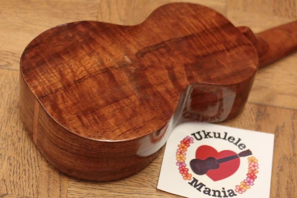 Kumalae20 Off 1920'S Vintage3 Curly Koa Soprano With Rope Binding Safe delivery - Image 4 of 4