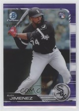 2019 Bowman Chrome Purple Refractor 33/250 Eloy Jimenez #81 Rookie RC k4c