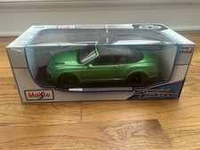 MAISTO BENTLEY CONTINENTAL SUPERSPORTS CONVERTIBLE 1/18 SE Metallic Green HTF