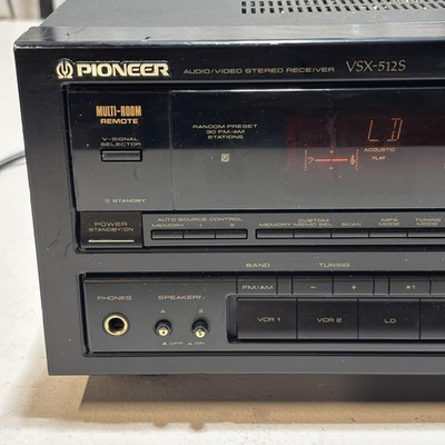 Pioneer VSX-512S Audio/Video Stereo Receiver Black Dolby Japan