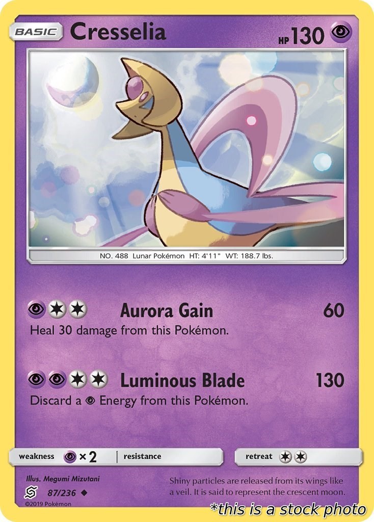 Cresselia Uncommon LP [SM - Unified Minds - 87/236]