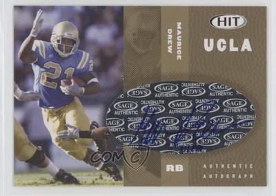 2006 SAGE Hit Gold /250 Maurice Jones-Drew Maurice Drew #A20 Rookie Auto RC 0p5