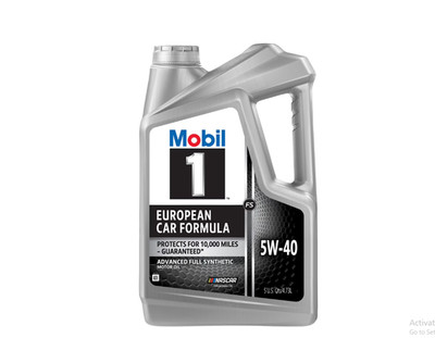 2 pack Mobil 1 FS European Car Formula Full Synthetic Motor Oil 5W-40, 5 Quart