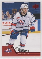 2020-21 Upper Deck AHL Exclusives 36/100 Steven Fogarty #136 01ks