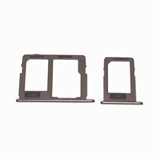 Dual SIM & Memory Card Tray Holder For Samsung Galaxy J3 2017 J330 Gold