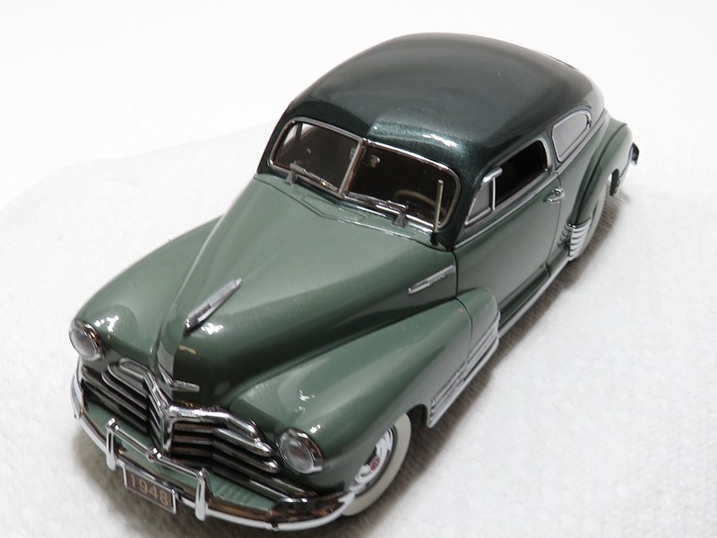THE DANBURY MINT MBI 1948 CHEVROLET FLEETLINE AEROSEDAN - NO BOX & NO PAPERWORK