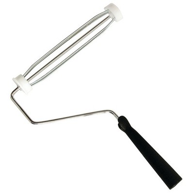 ProSource CFA9641-12 Roller Frame, Polypropylene Handle, Threaded Handle, Black