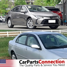 4x For Toyota Corolla Sedan 2003-2008 Window Visors Rain Guards Deflector Jdm