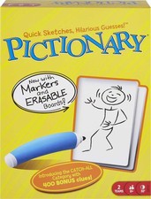 Pictionary Family Board Game for Kids, Adults and Game Night