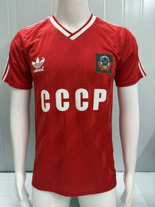 MAGLIA CALCIO RETRÒ VINTAGE UNIONE SOVIETICA HOME STAGIONE 1986 NUOVA/NEW